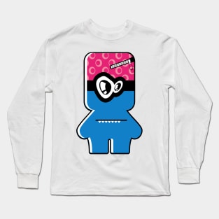 cartoon funny cute The owner of the glasses Long Sleeve T-Shirt